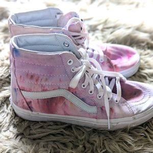 Tye dye Vans high top